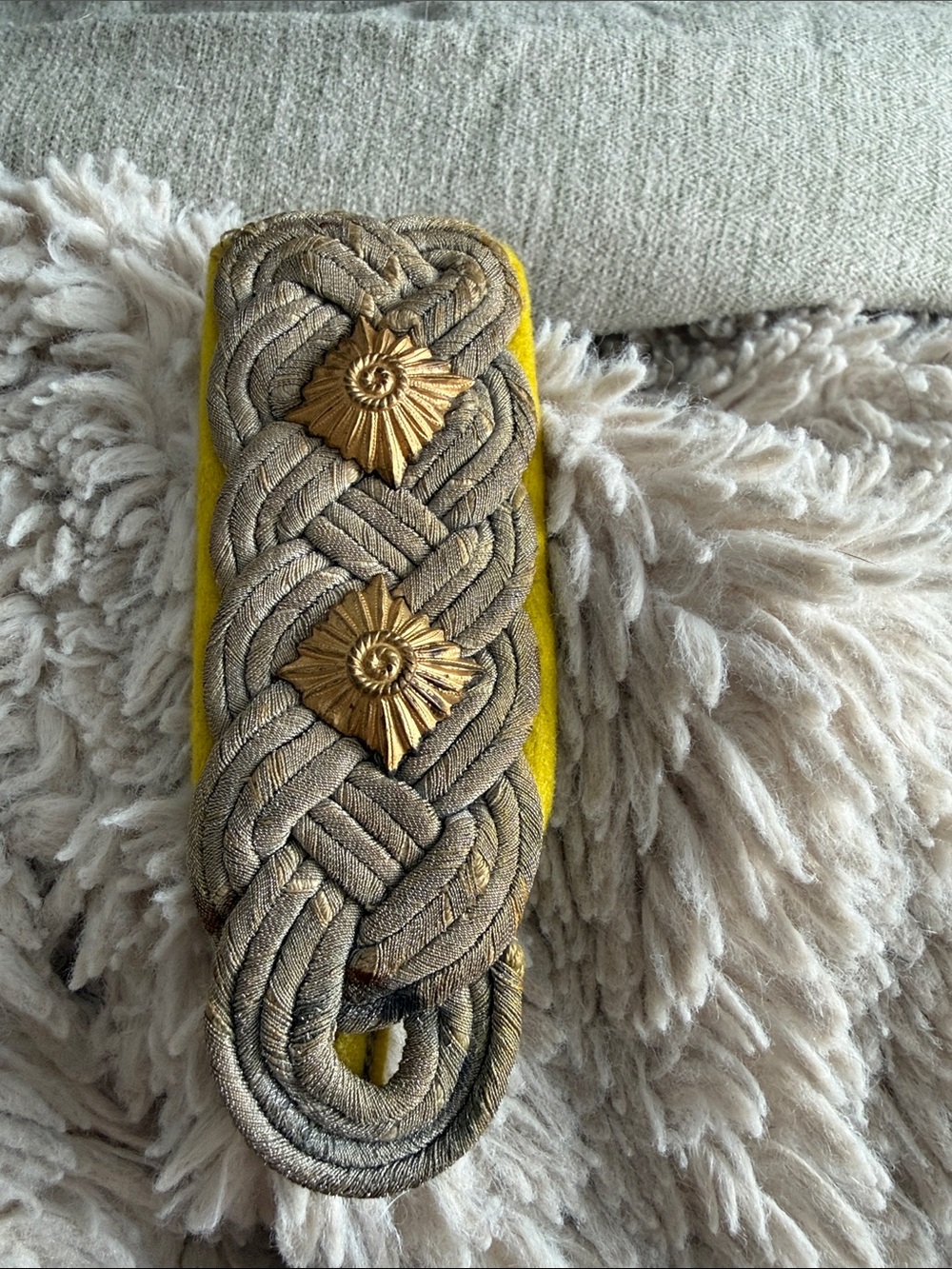 WWII German Paratrooper Officer Tunic Shoulder Board